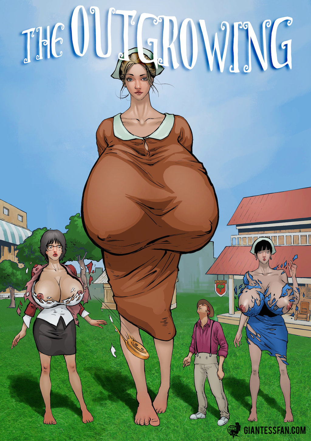 Giantess Growth Breast Expansion Comic Image 4 Fap